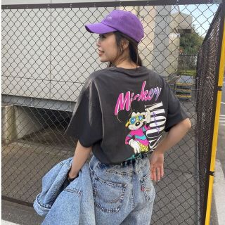 ロデオクラウンズワイドボウル(RODEO CROWNS WIDE BOWL)のレイクタウン限定チャコールグレー(Tシャツ(半袖/袖なし))