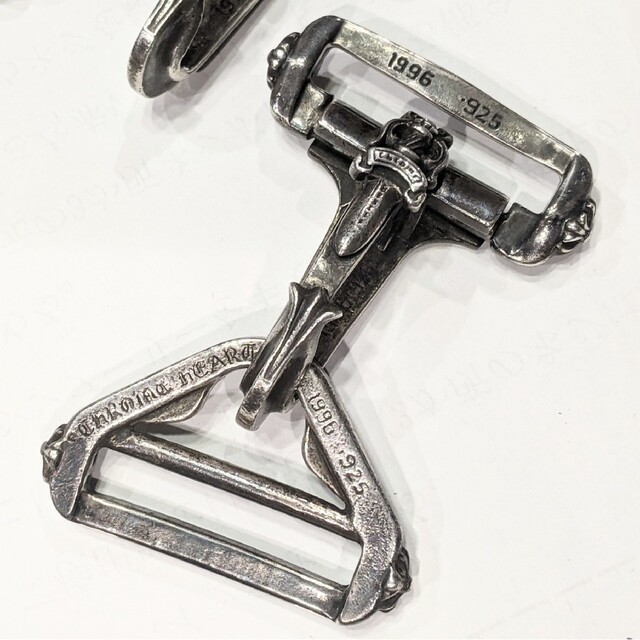 Chrome Hearts(クロムハーツ)のクロムハーツ★クイッククリップ★4点セット★ベルトストラップ付き メンズのアクセサリー(その他)の商品写真