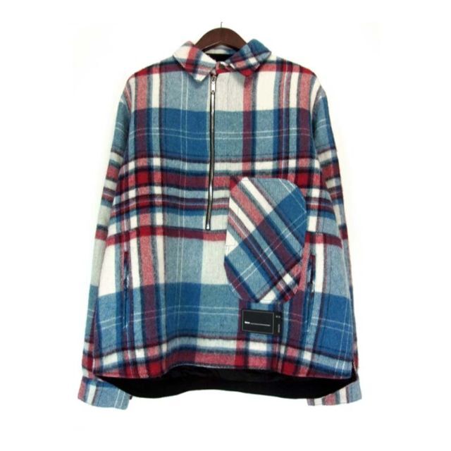 SALE／37%OFF】 ウェルダンWE11DONE□20AW CHECK ANORAKジャケット