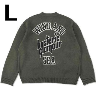 ヒステリックグラマー(HYSTERIC GLAMOUR)のHYSTERIC GLAMOUR X WDS KNIT CARDIGAN(カーディガン)