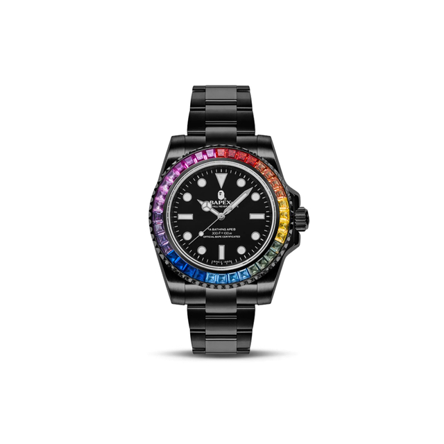 BAPE TYPE 1 BAPEX CRYSTAL STONE腕時計(アナログ)