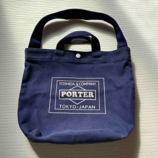 ポーター(PORTER)のポーター　アーバンリサーチ　キャンバストートバック　ネイビー(トートバッグ)