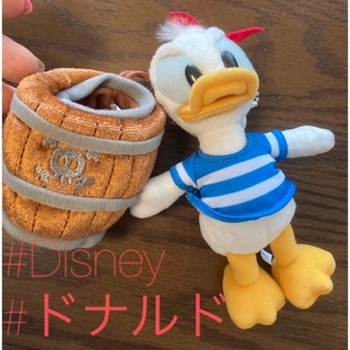 ドナルドダック(ドナルドダック)の【Disney】ドナルドダック　ぬいぐるみ/キーホルダー【美品】(ぬいぐるみ)