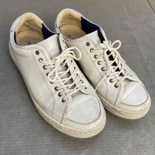 REGAL 56TR メンズローカットレザースニーカー 26.5cm ホワイト