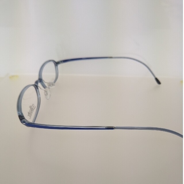 Silhouette(シルエット)のシルエット眼鏡1990ブルー レディースのファッション小物(サングラス/メガネ)の商品写真