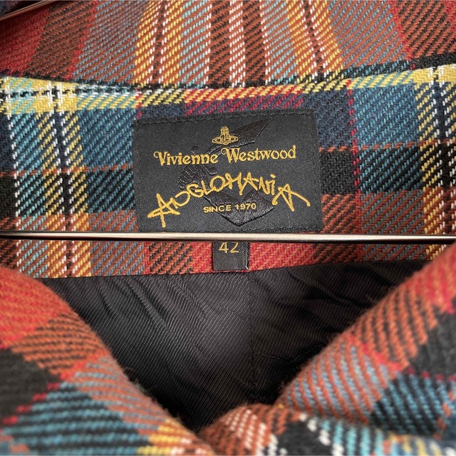 Vivienne Westwood(ヴィヴィアンウエストウッド)のうらら様 专用Vivienne westwood変形襟ジャケット レディースのジャケット/アウター(テーラードジャケット)の商品写真