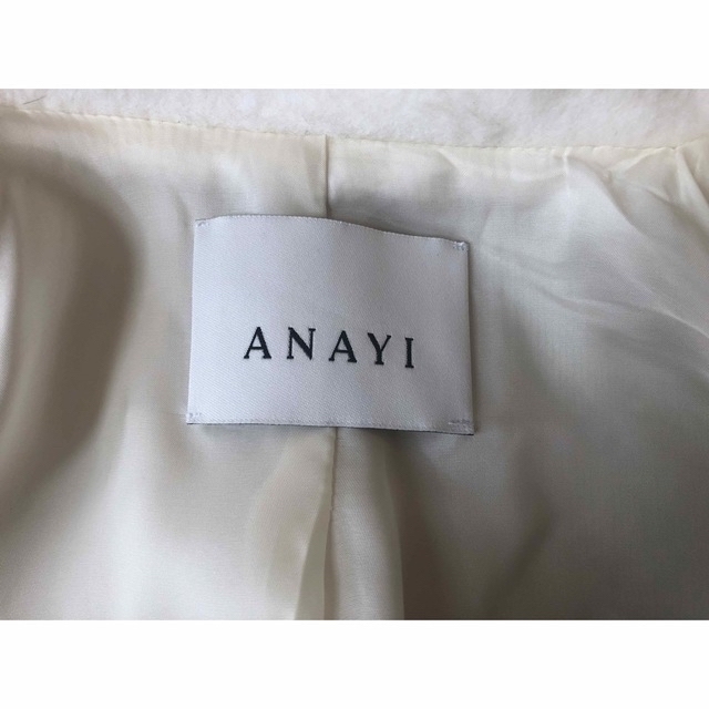 ANAYI(アナイ)のANAYI アナイ　ボアジップブルゾン レディースのジャケット/アウター(ブルゾン)の商品写真