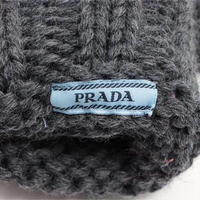 PRADA(プラダ)の【中古美品全国送料無料】PRADA プラダ シープファー 手袋 レディースのファッション小物(手袋)の商品写真