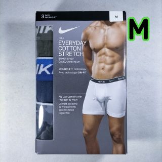 ナイキ(NIKE)のM ボクサーパンツ ナイキ ストレッチコットン 綿 3枚(ボクサーパンツ)