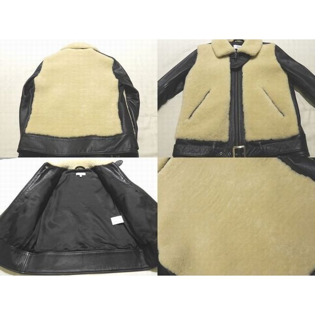 美品 A13 HYKE ハイク ムートン ジャケット ◇ サイズ2 カウハイド