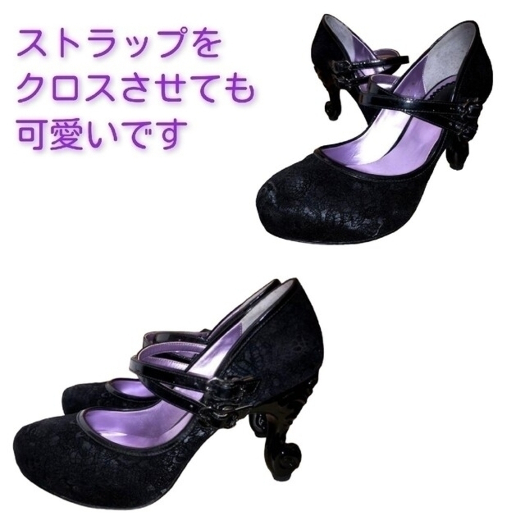 ANNA SUI - anna sui アナスイ 猫足 パンプス 猫足ヒール ANNA SUI - anna sui アナスイ 猫足 パンプス 猫足ヒール