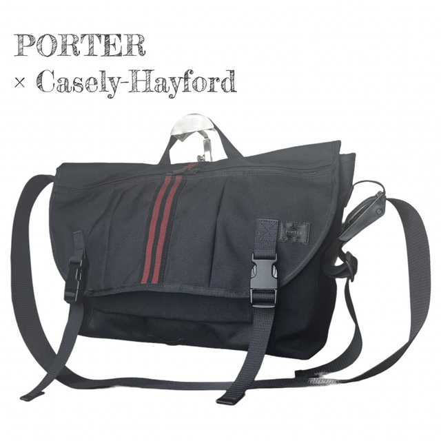 激レア☆PORTER ポーター ケイスリーヘイフォード ショルダーバッグ 黒