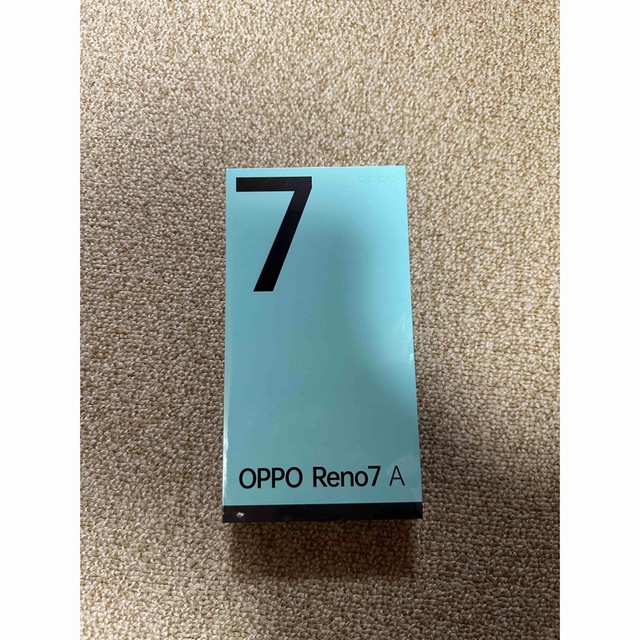 新品未開封 OPPOReno7 A スターリーブラック