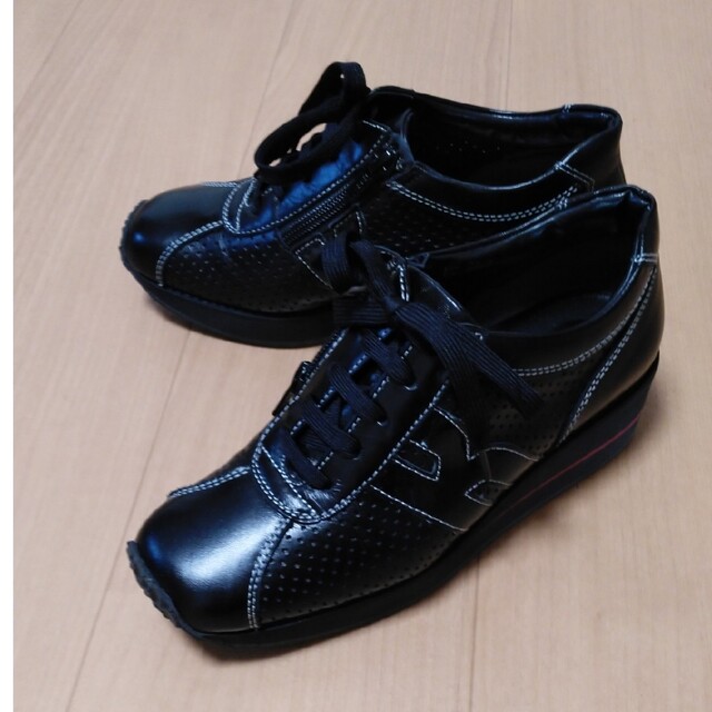 お値下げ　ブラック　コンフォートシューズ レディースの靴/シューズ(その他)の商品写真