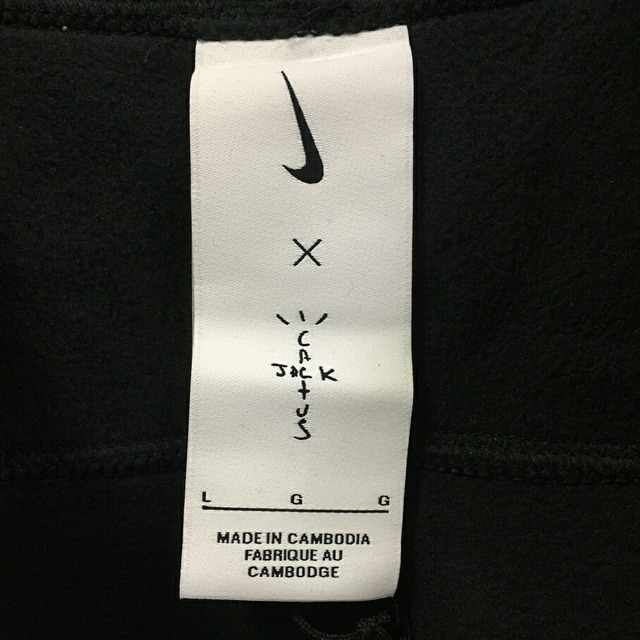 超歓迎された 新品 ナイキ×トラヴィススコット 2XL 1/4ジップ ジップ