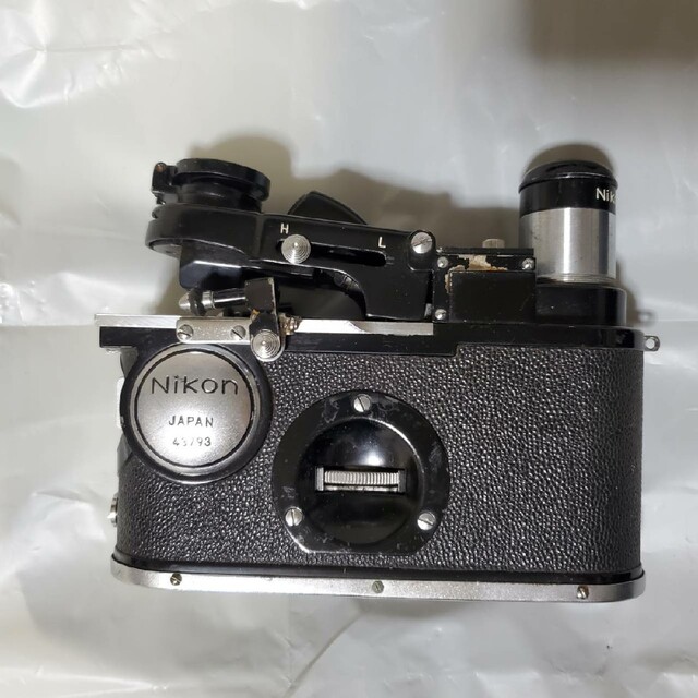 古い携帯顕微鏡　Nikon　アンティーク