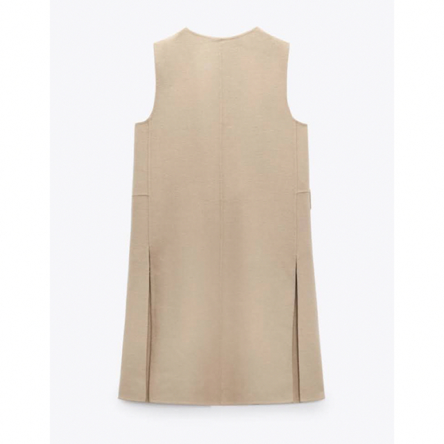ZARA ウールブレンド ロングベスト XS〜S - ベスト/ジレ ZARA ウールブレンド ロングベスト XS〜S - ベスト/ジレ