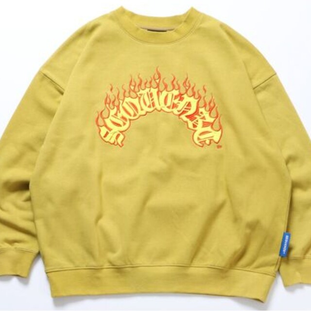 SEQUENZ　FLAME オールドイングリッシュ ファイヤーロゴ メンズのトップス(Tシャツ/カットソー(七分/長袖))の商品写真