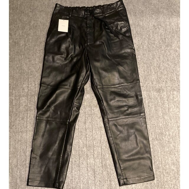 Stein シュタイン Fake Leather Trousers フェイクレザ