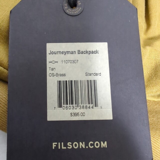 FILSON(フィルソン)のフィルソン　ジャーニーマンバックパック メンズのバッグ(バッグパック/リュック)の商品写真