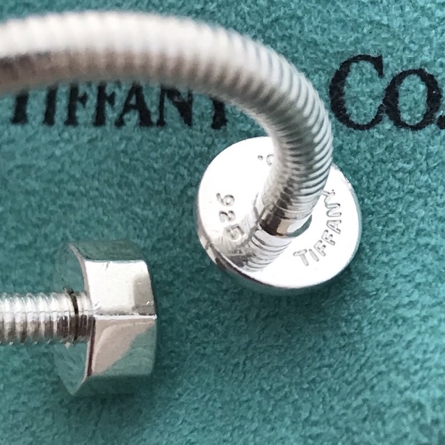Tiffany ボルトナットキーリング 925