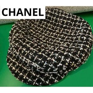 シャネル(CHANEL)のCHANEL シャネル ツイード キャスケット帽子(キャスケット)