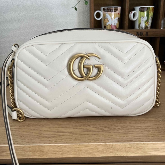 超爆安 Gucci グッチ マーモントショルダーバック - ショルダーバッグ