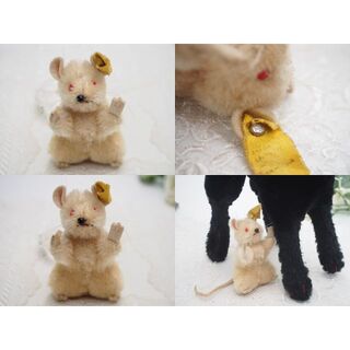 Steiff - シュタイフ☆Pieps Mouse 8cm☆ネズミのピープス/赤目の鼠 ...