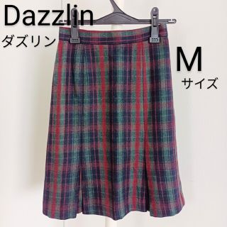 ダズリン(dazzlin)のDazzlin　ダズリン　ひざ丈チェック柄スカート(ひざ丈スカート)