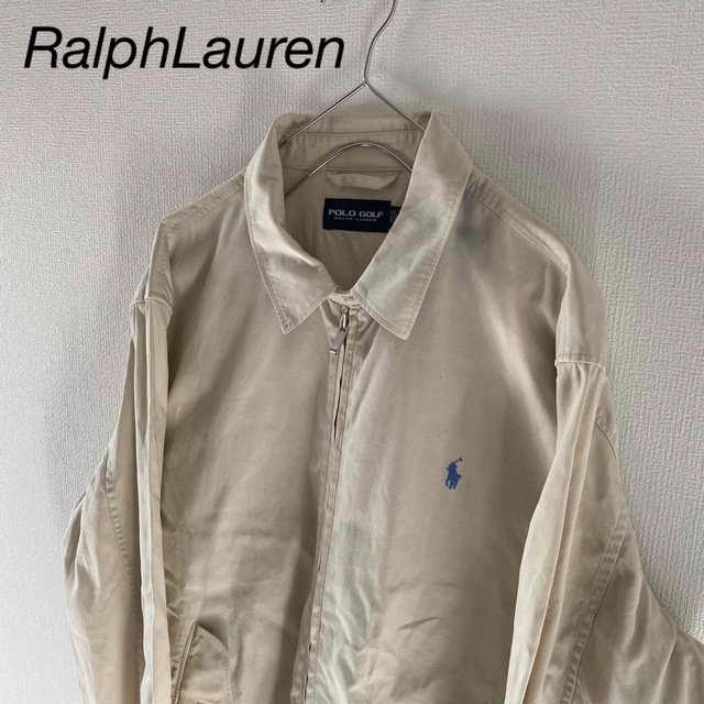 Ralph Lauren(ラルフローレン)のRalphLaurenラルフローレンスイングトップジャケットLブルゾンメンズ長袖 メンズのジャケット/アウター(ブルゾン)の商品写真