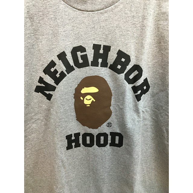 BAPE NBHD TEE NEIGHBORHOOD a bathing ape