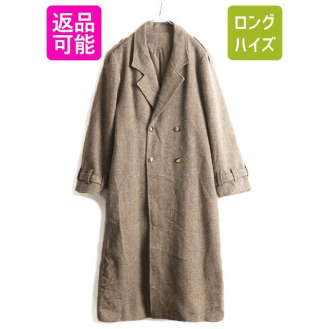 90s USA製 オービス ダブルブレスト ウール チェスター コート M L