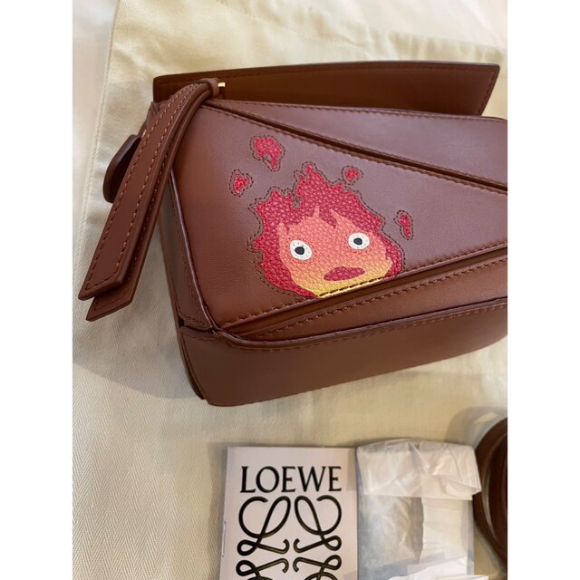 LOEWE ロエベ ハウルの動く城 カルシファー　パズルバッグ ミニ