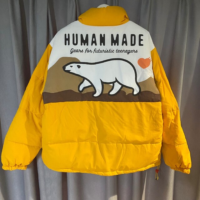 HUMAN MADE  POLAR BEAR ダウンジャケット ネイビー XXL