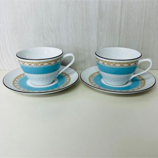 ノリタケ(Noritake)のノリタケ　Noritake カップ&ソーサー2客セット(食器)