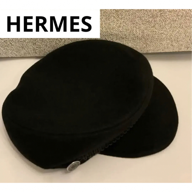 HERMES キャスケットドーヴィル エルメス帽子ハット