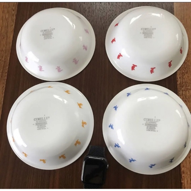 CORELLE(コレール)のオールドコレール　サラダボウル　小皿　ディズニー　ミッキー インテリア/住まい/日用品のキッチン/食器(食器)の商品写真