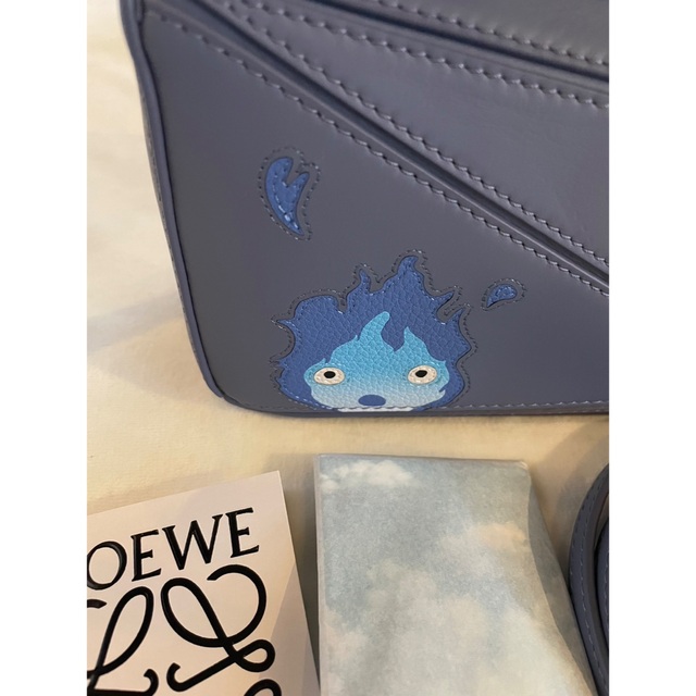 LOEWE ロエベ ハウルの動く城 カルシファー　パズルバッグ ミニ