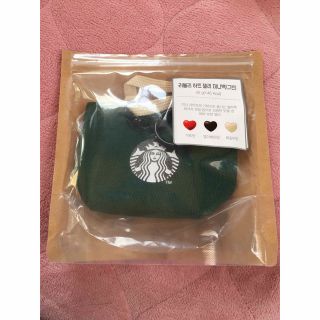 スターバックスコーヒー(Starbucks Coffee)の《韓国スタバ限定》スターバックス　ミニバッグキーホルダー(キーホルダー)