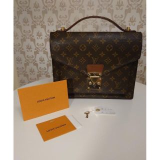 LOUIS VUITTON - 美品✧正規品 ルイヴィトン モンソーハンドバッグ