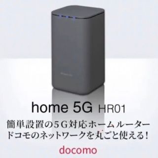 エヌティティドコモ(NTTdocomo)のドコモ　HOME5G(PC周辺機器)