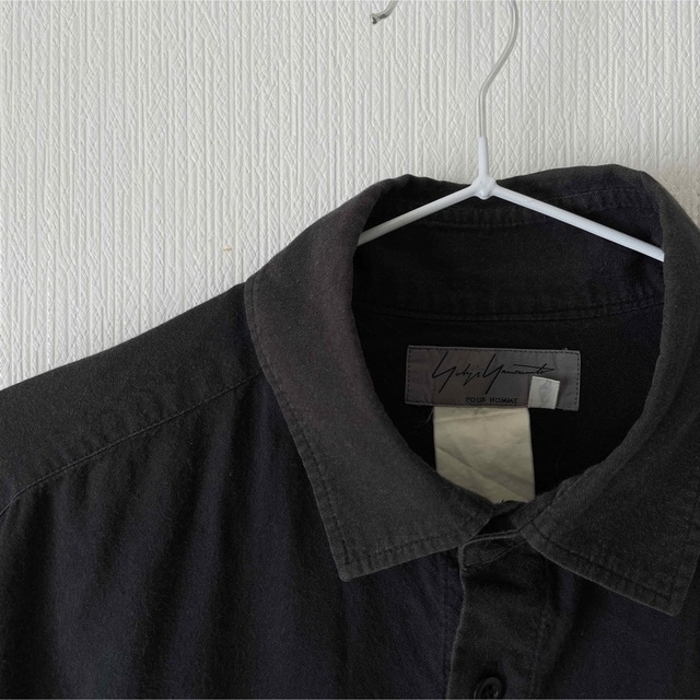 Yohji Yamamoto(ヨウジヤマモト)のYohji Yamamoto POUR HOMME 裾ライン シャツ メンズのトップス(シャツ)の商品写真