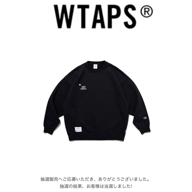 WTAPS CHAMPION ACADEMY CREW NECK X-LARGE