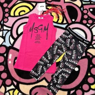 キッズ/ベビー/マタニティMSGM ワンピース　10 140 新品未使用　インポート