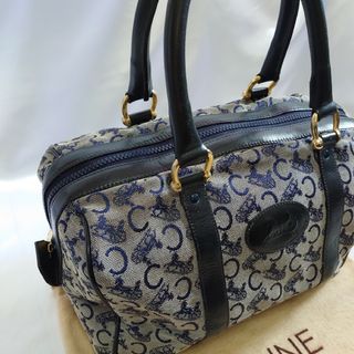 celine - CELINE 馬車ロゴ ミニボストン ハンドバッグの通販 by