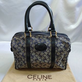 CELINE 馬車ロゴ ミニボストン ハンドバッグ-