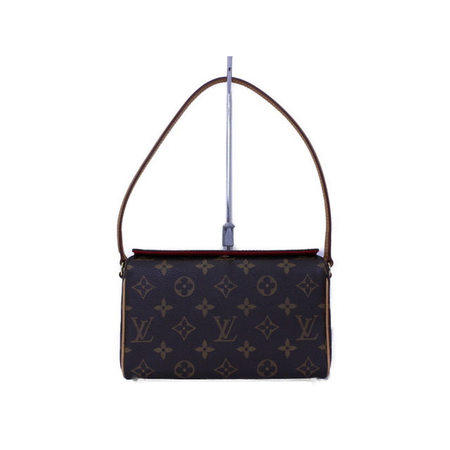 バッグLOUIS VUITTON　ルイヴィトン　レシタル　M51900　モノグラム　ブラウン　ハンドバッグ　レディース　シンプル　ギフト　プレゼント包装可松前R56店