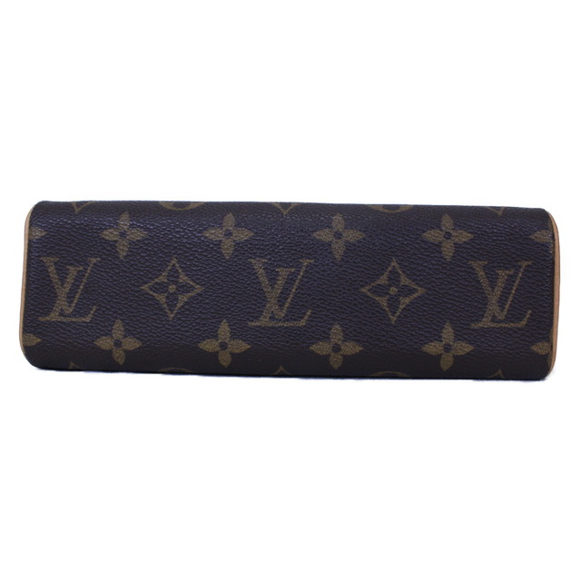 白 フリル付 LOUIS VUITTON ルイヴィトン レシタル M51900 モノグラム
