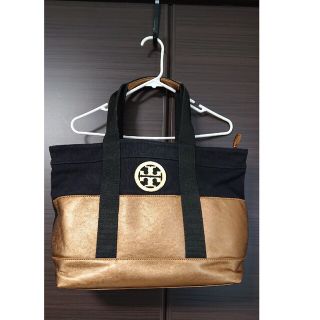 トリーバーチ(Tory Burch)のTORY BURCH(トリーバーチ)　キャンバス　トートバッグ　A4　希少(トートバッグ)