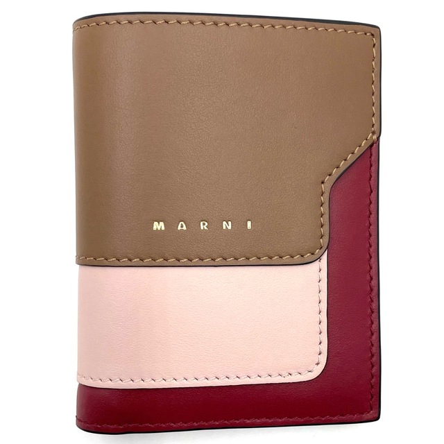 新品未使用】4/5までの限定価格! MARNIピンクベージュカラーウォレット-